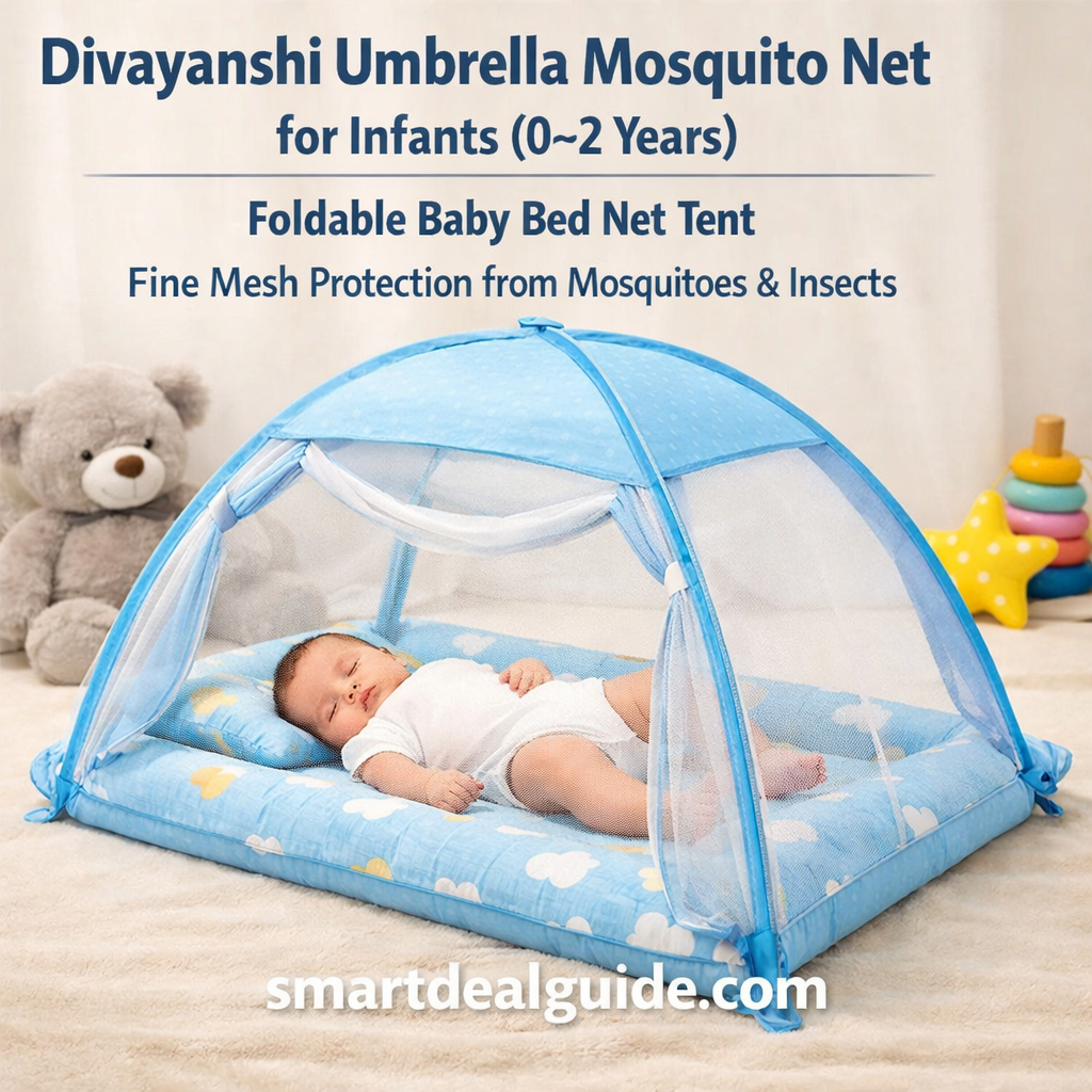 Divayanshi Umbrella Mosquito Net for Infants Review 2026