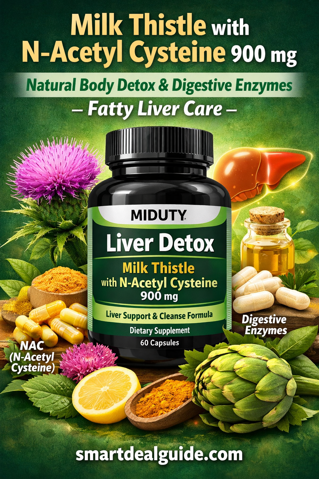 Miduty Liver Detox Supplement Review 2026