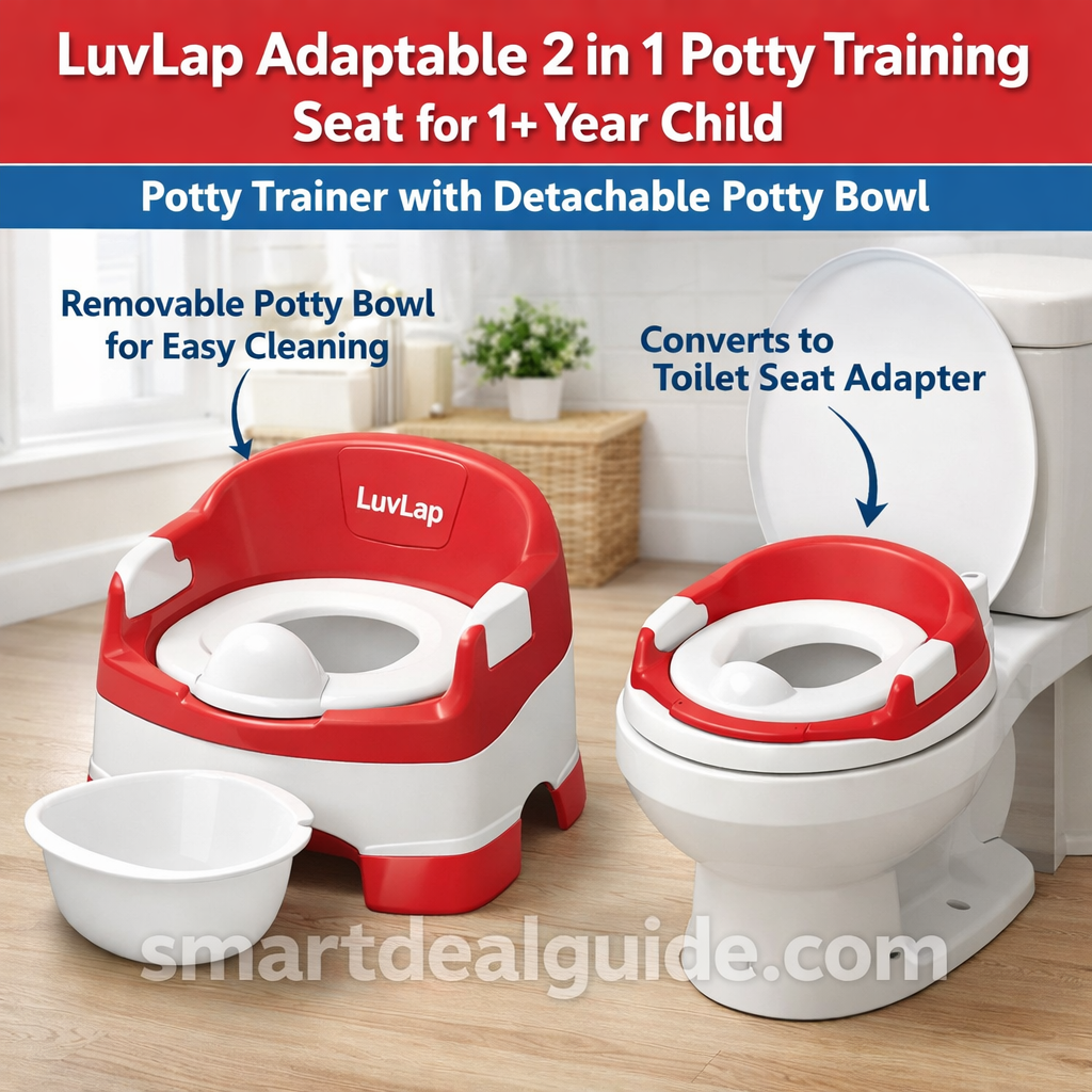 LuvLap Adaptable 2 in 1 Potty Training Seat Review 2026