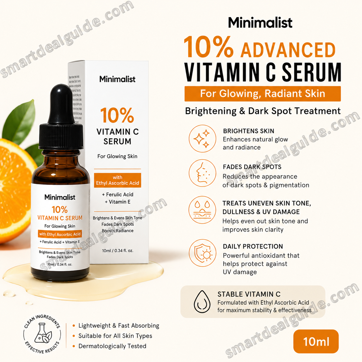 Minimalist 10% Advanced Vitamin C Serum Review 2026