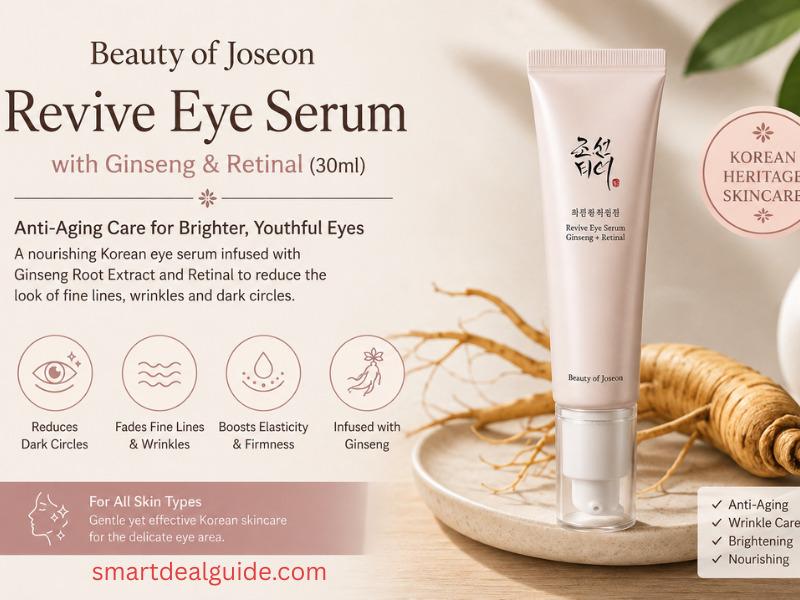 Beauty of Joseon Revive Eye Serum Review: Wrinkle & Dark Circle Care