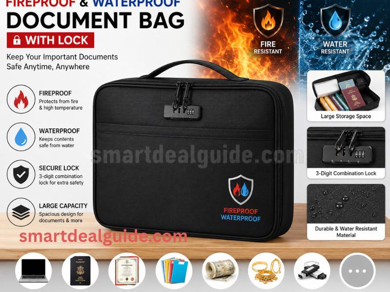 WEPTIX Fireproof Waterproof Document Bag Review 2026