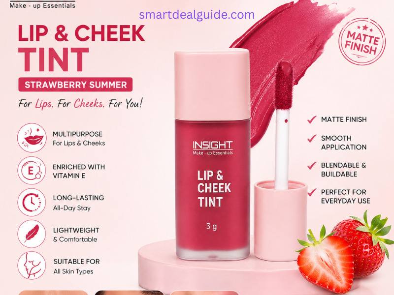 INSIGHT Lip & Cheek Tint Strawberry Summer Review