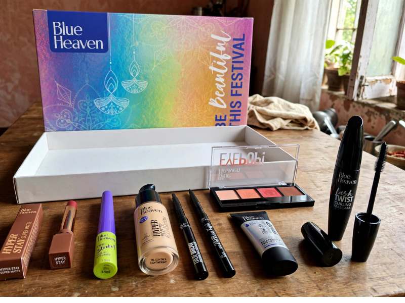 Blue Heaven Festive Makeup Kit Review:2026